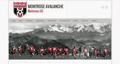 Desktop Screenshot of montroseavalanche.org